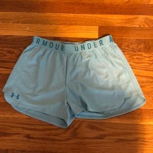 Under Armour athletic shorts.